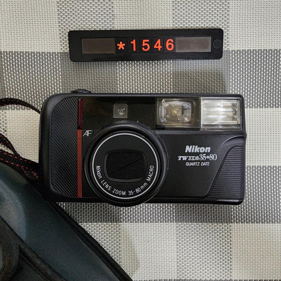 니콘 TW 줌 35-80mm 데이터백 필름카메라 파우치포함