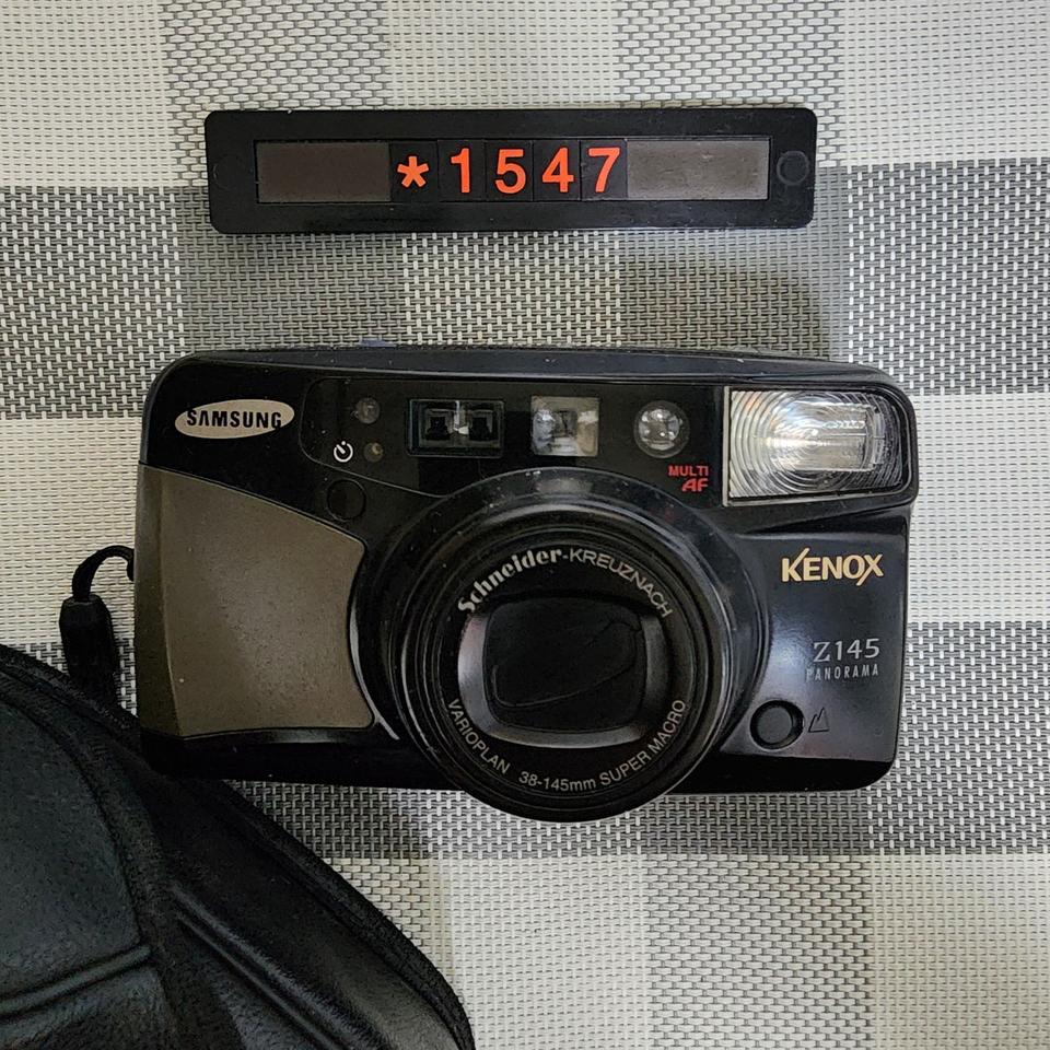 삼성캐녹스 Z 145 파노라마 필름카메라 파우치포함