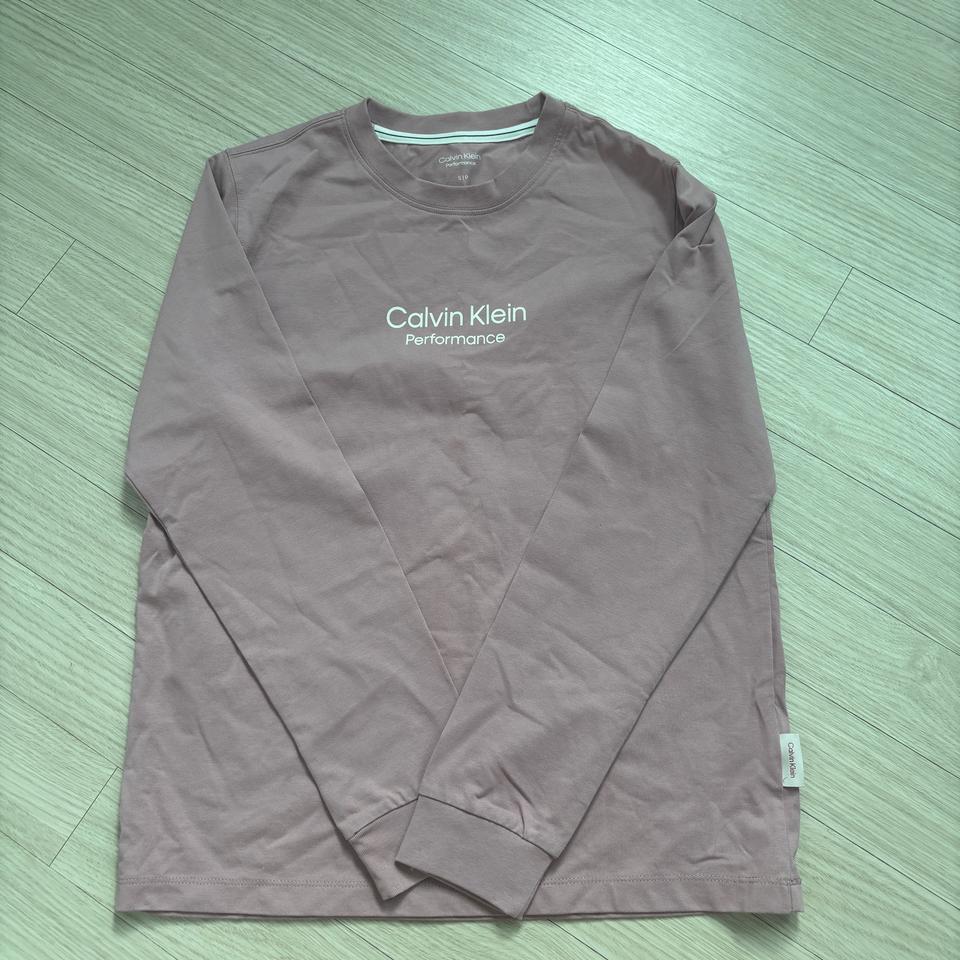 캘빈클라인 퍼포먼스 여성 롱슬리브 긴팔 티셔츠 S