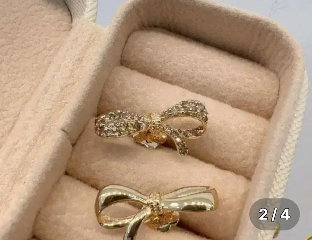 14k 옐로우 꼬냑다야귀걸이