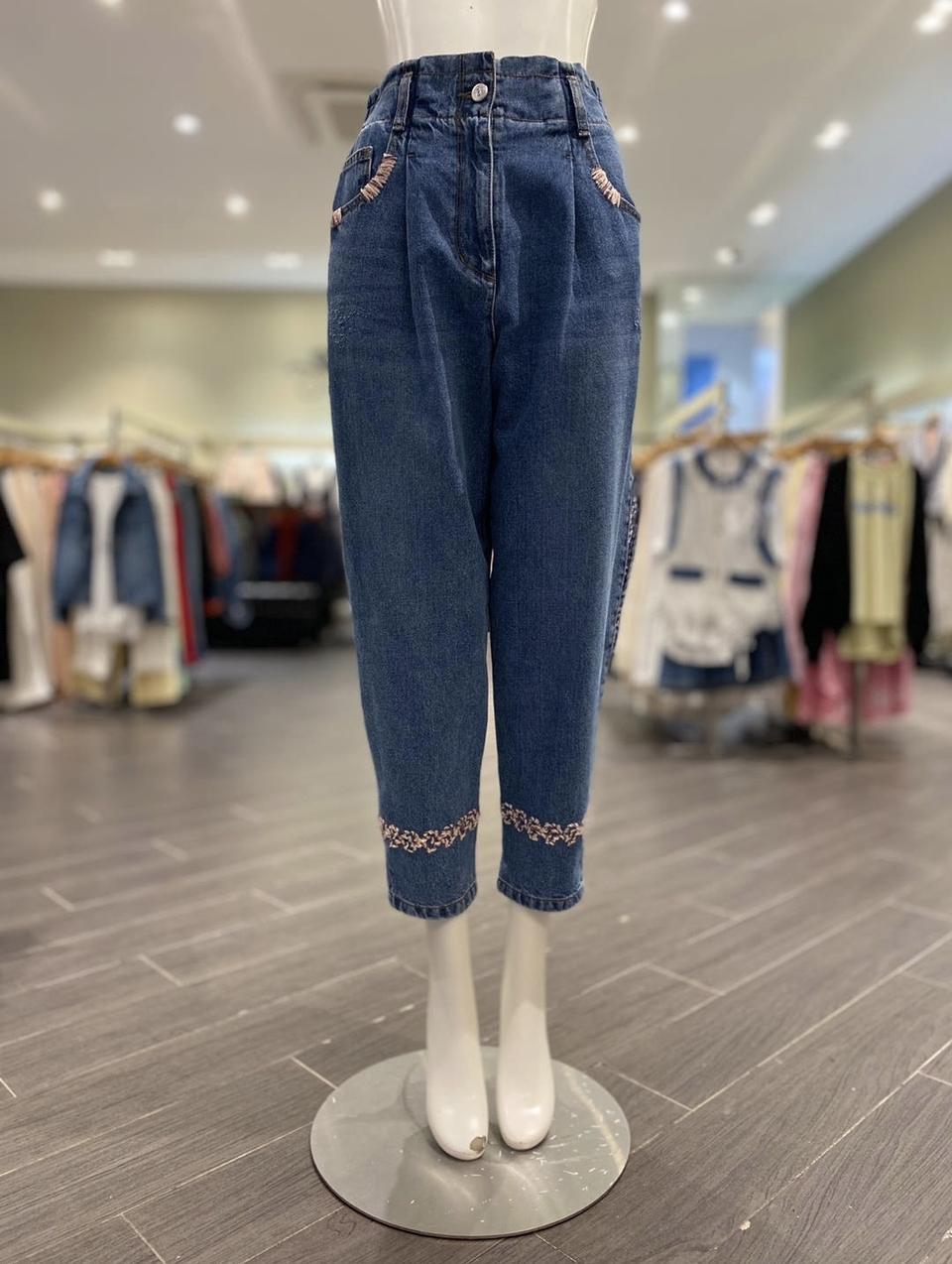 오즈세컨 브레이드라인 데님 팬츠 사이즈 67