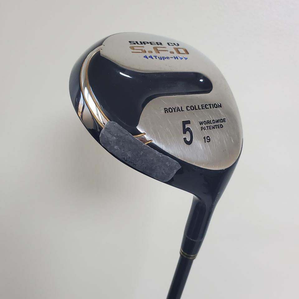 로얄콜렉션 슈퍼 CV SFD 타입H 페어웨이우드 5번 19도 R 골프채