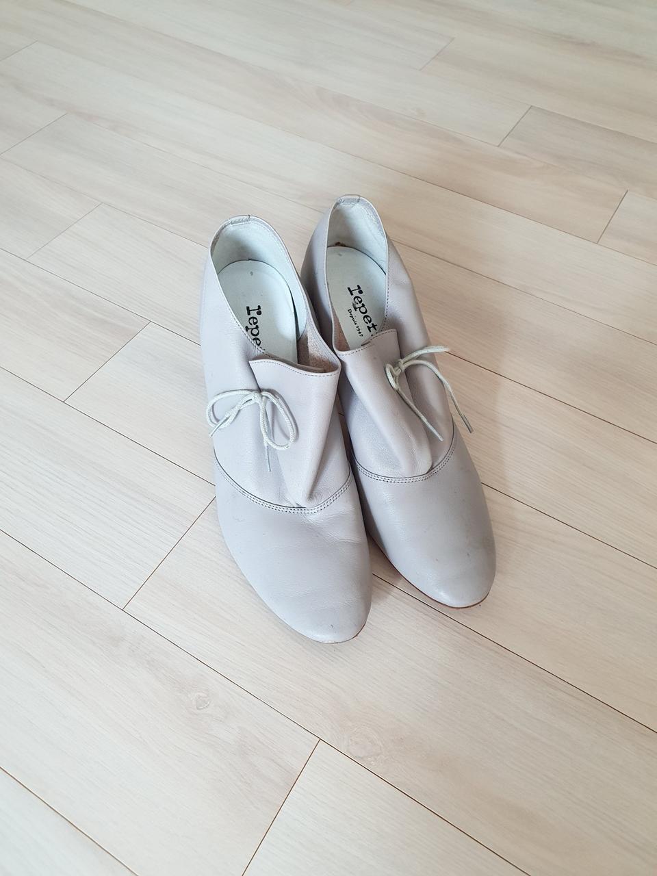 레페토 Repetto 댄스 슈즈 그레이 로퍼 사이즈 39