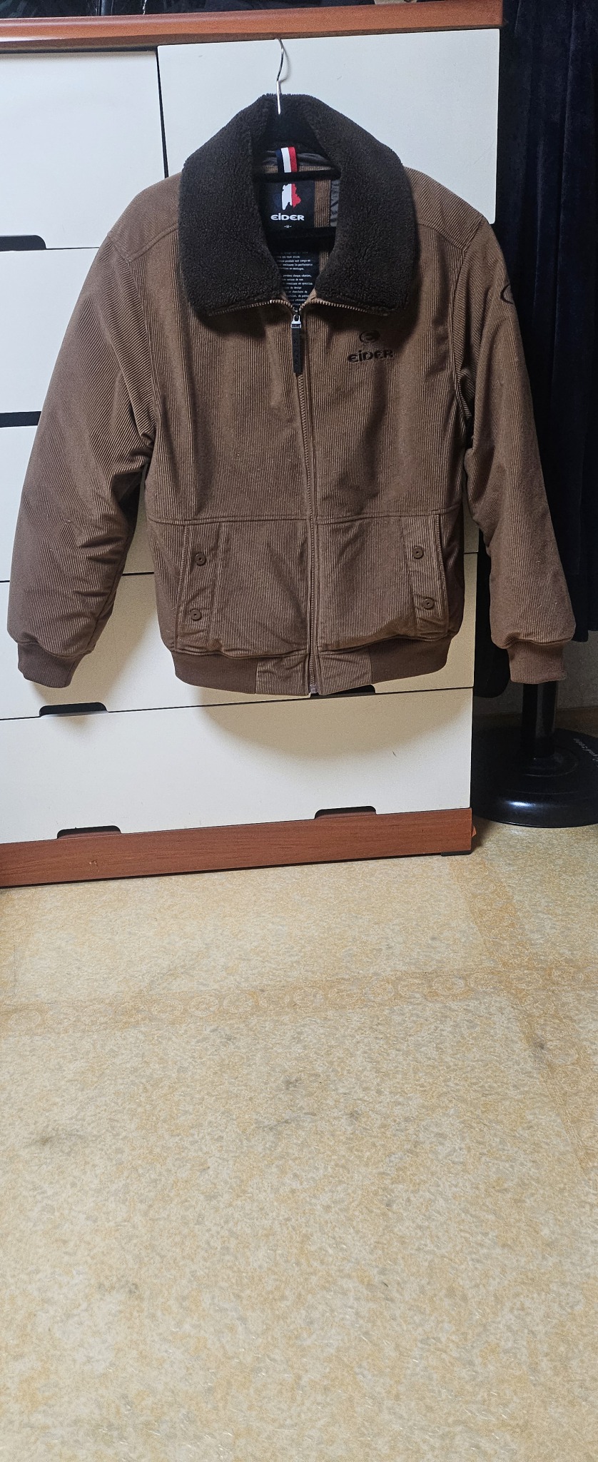 95 아이더패딩 코듀로이패딩