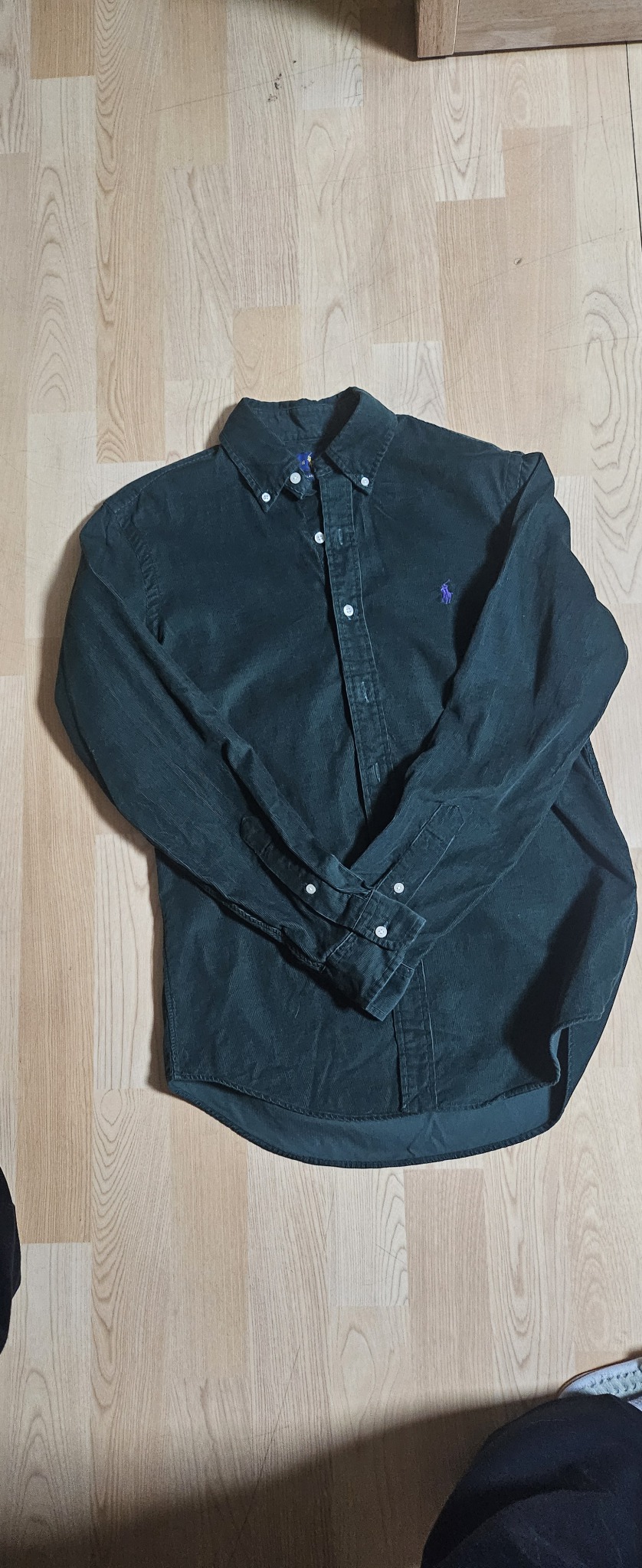 L코듀로이 셔츠