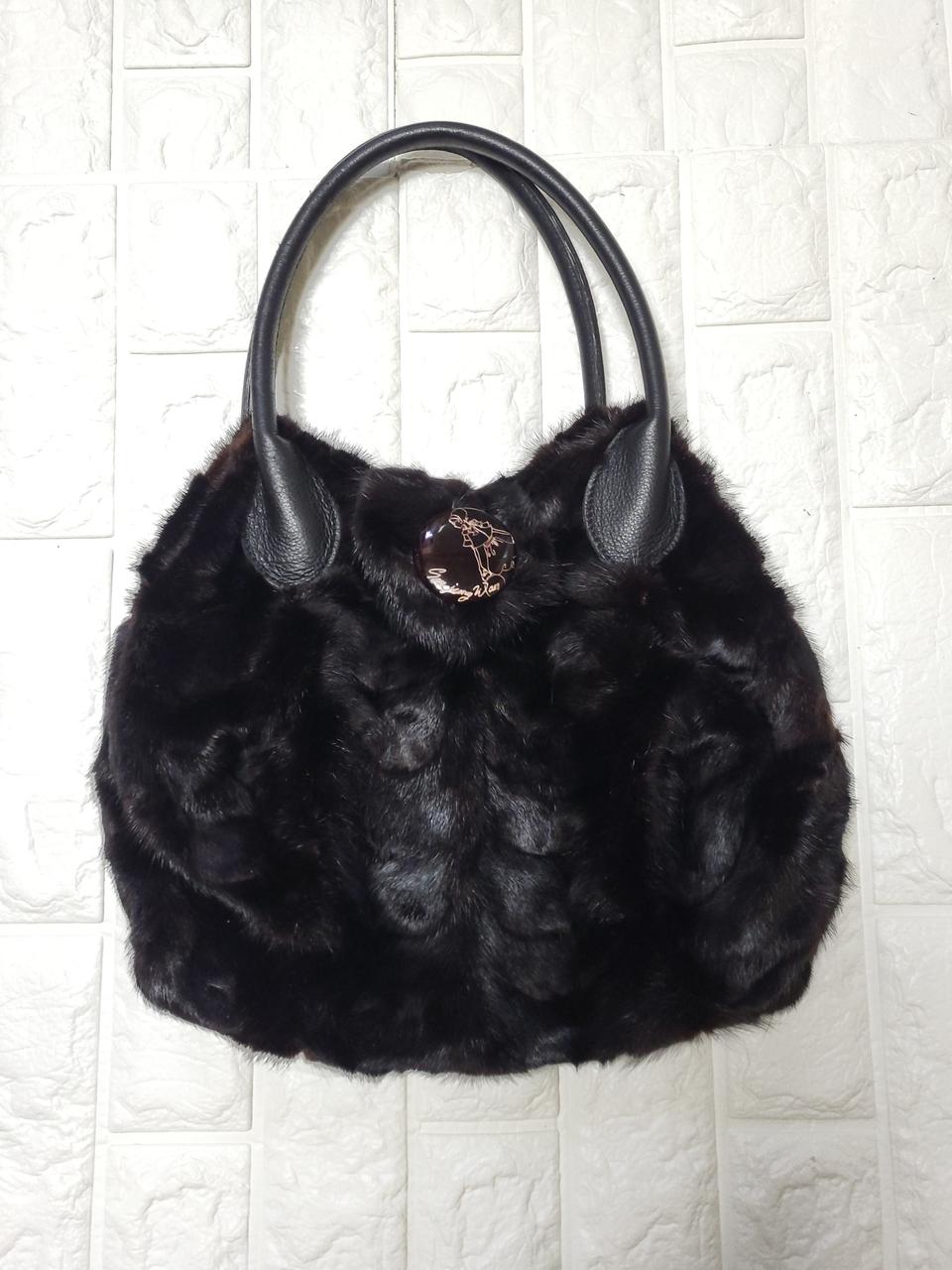 밍크 숄더백