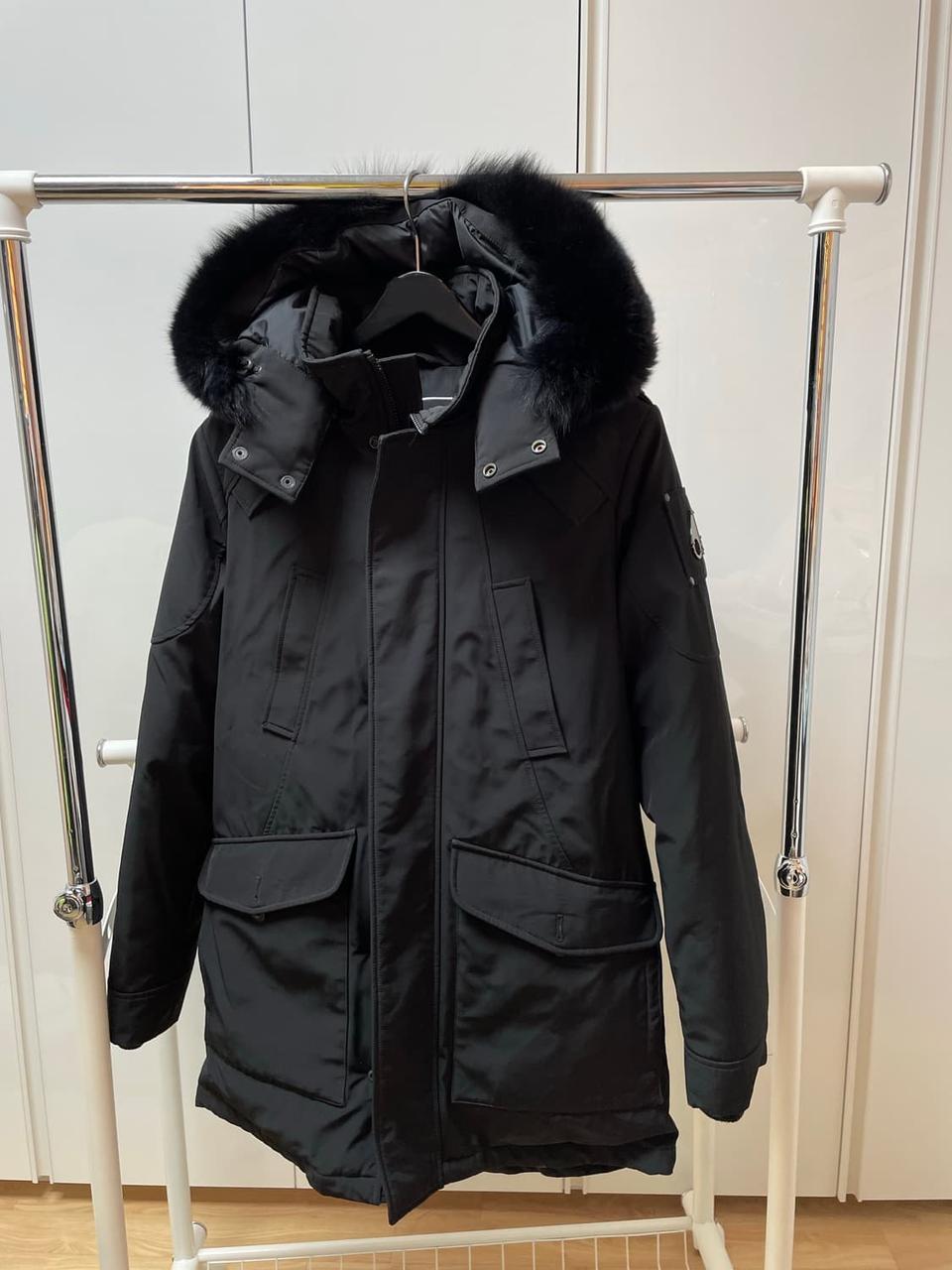 무스너클 쓰리쿼터 블랙 패딩SP *90-95