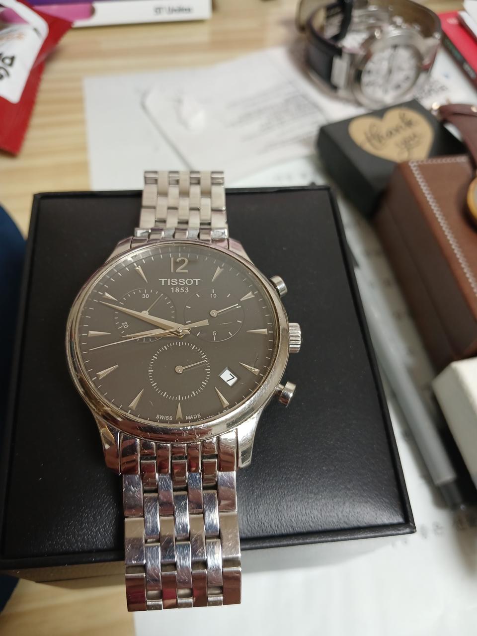 티쏘 크로노 시계