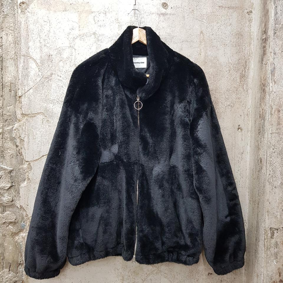 몽키타임 퍼 집업 자켓 XL사이즈