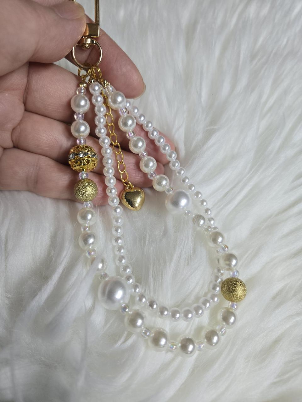 2줄 핸드폰스트랩/키링 택1