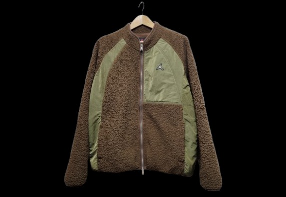 남성 2024 신형 나이키 조던 셰르파 뽀글이 후리스 플리스 점퍼 자켓