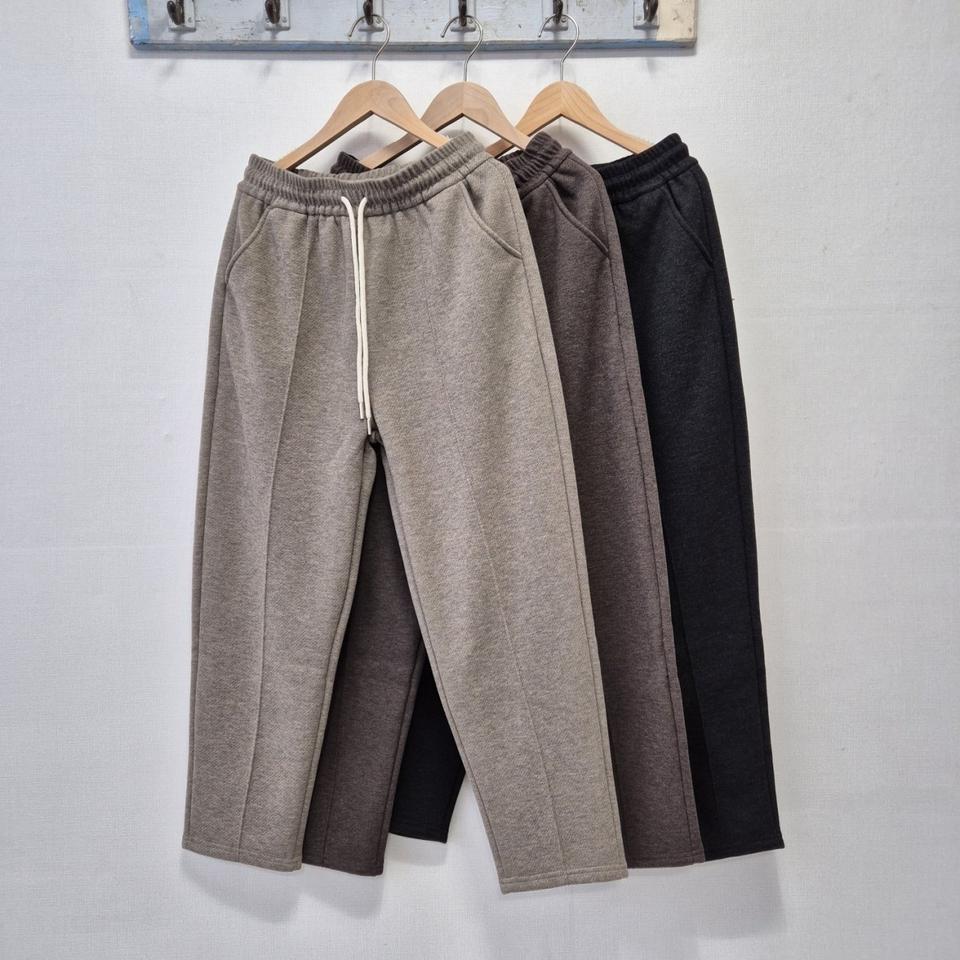 새상품)세미기모 밴딩 바지