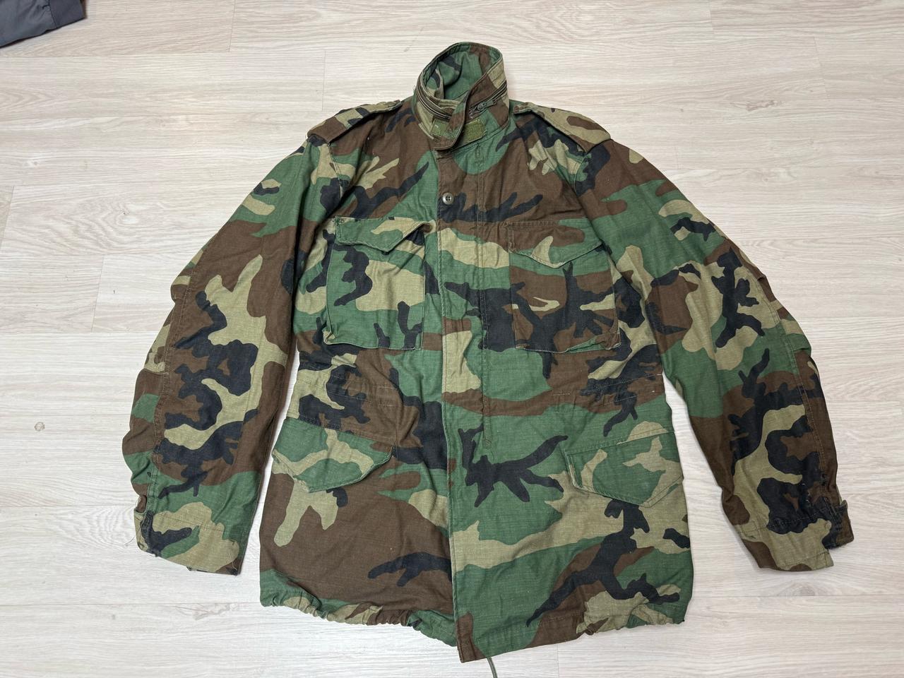 [M] M65 미군 우드랜드 카모 야상