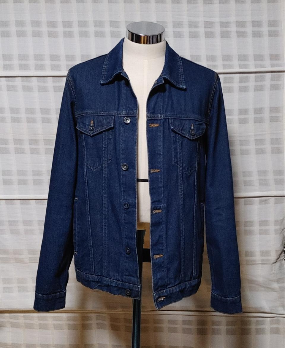 (ZARA) 자라 빈티지 워싱 데님 청자켓 L