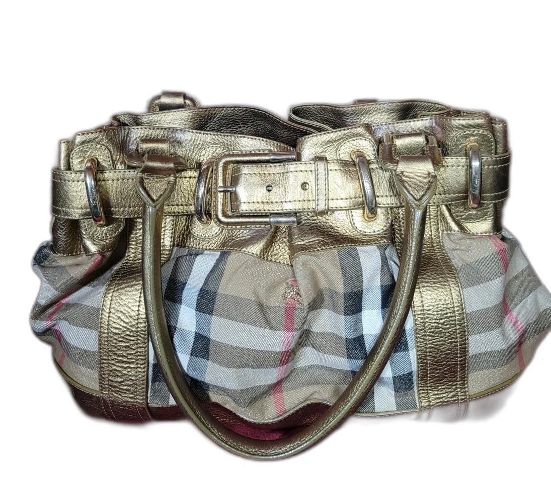 버버리금장시그니처숄더백