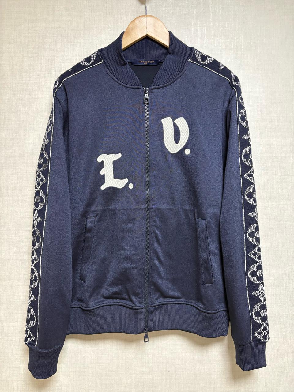 [L/새상품급] 루이비통 사이드로고 플라워 집업 자켓