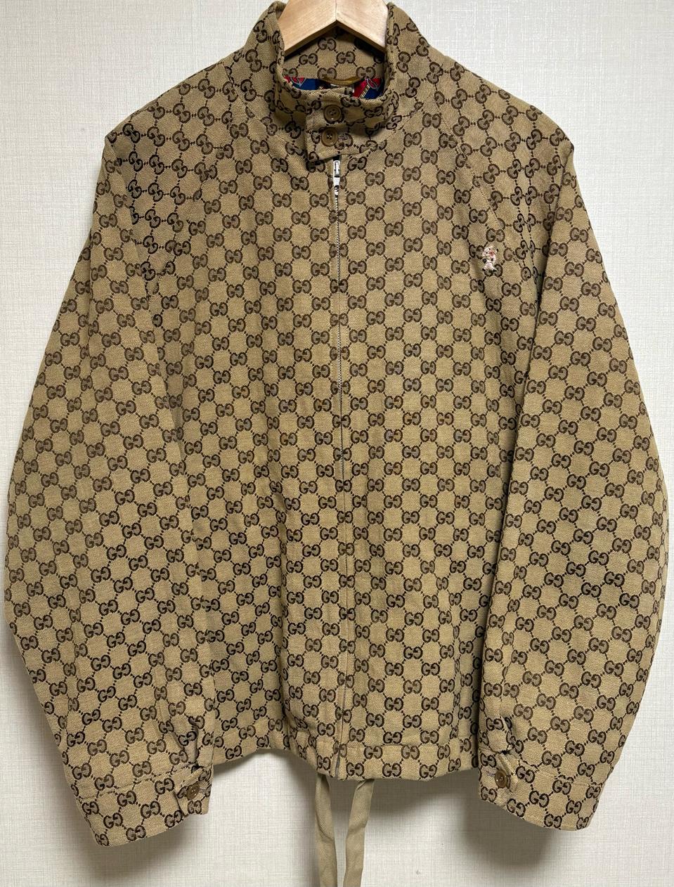 [50/새상품급] 구찌 자카드 집업 자켓