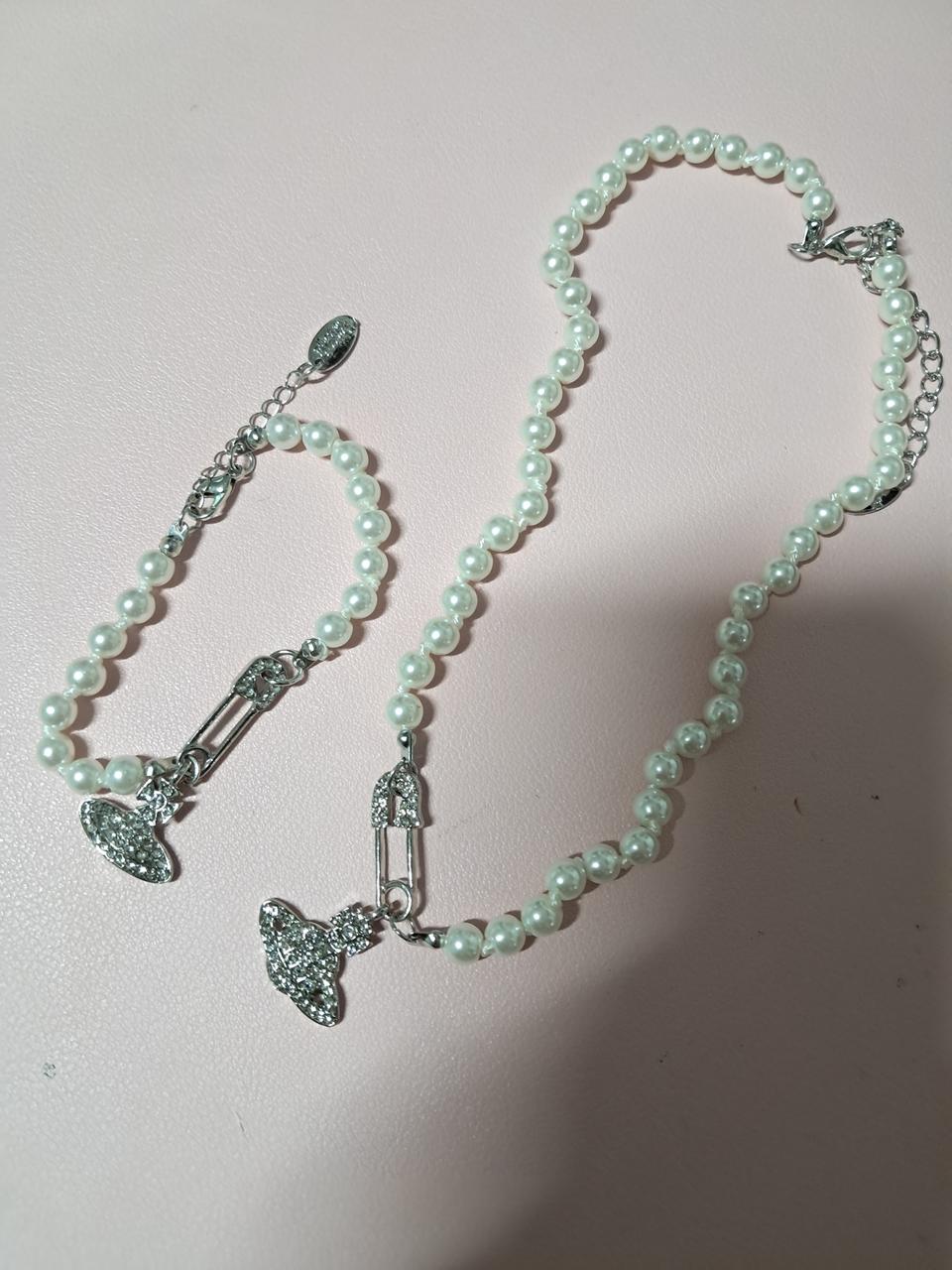 새상품 진주셋트