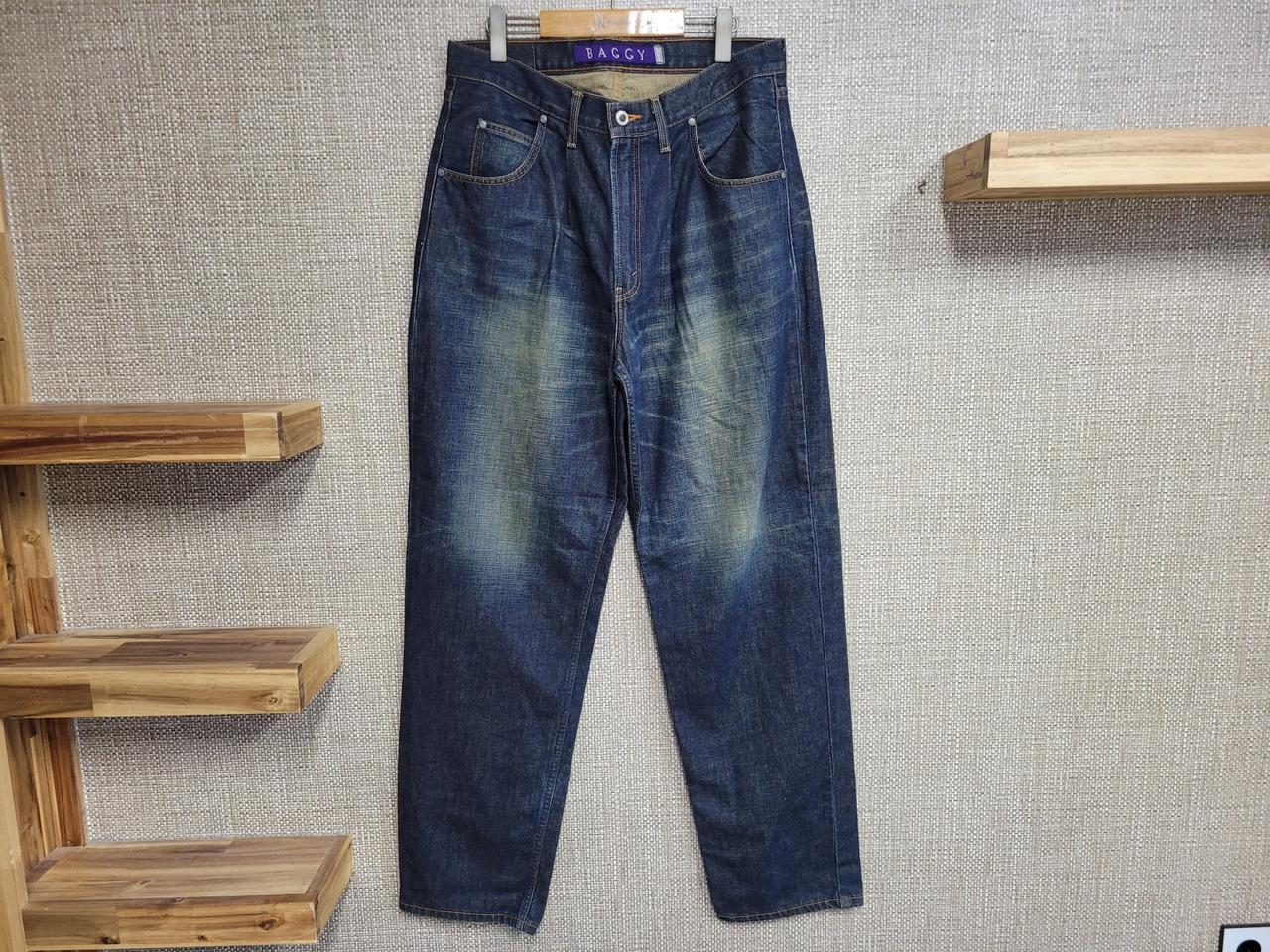 34인치 리바이스 빈티지 배기 청바지 올드스쿨 오버핏