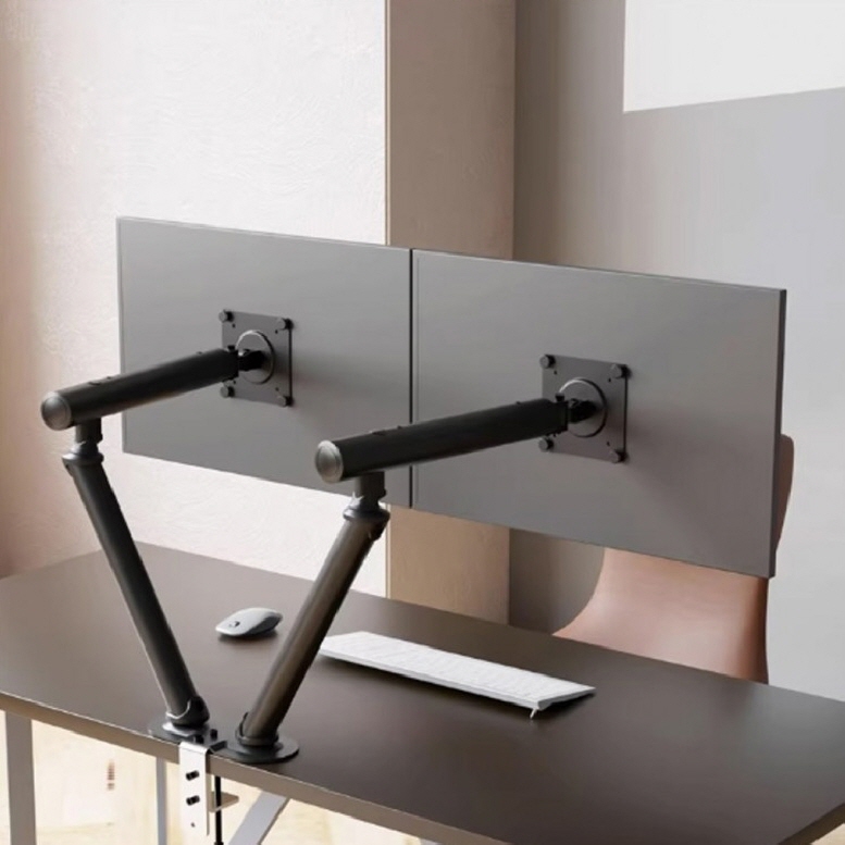 M5 듀얼 모니터암 36인치 고중량 거치대/ OUQ008