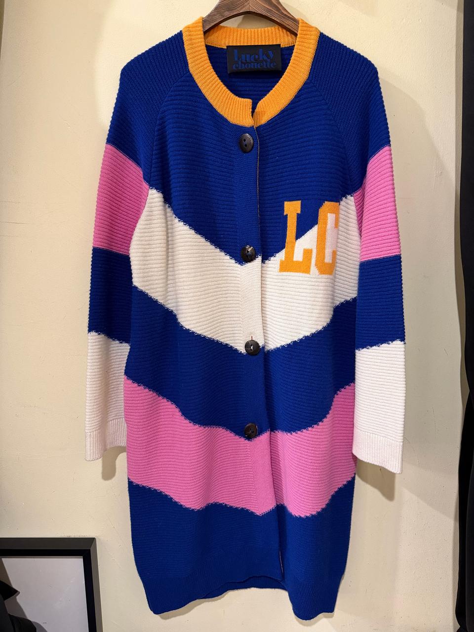 럭키슈에뜨 겨울 롱가디건