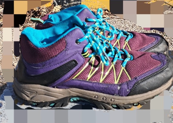 여성등산화 보라색 245~250
