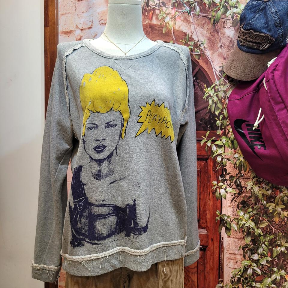 그레이하운드 캐릭터 맨투맨