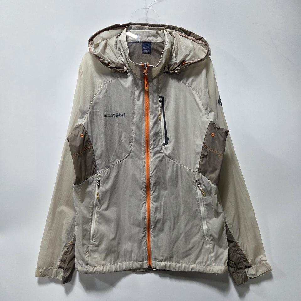 몽벨 베이지 나일론 경량 바람막이 자켓 L 25120115