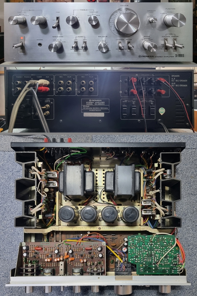 PIONEER(파이오니아) 고급형 SA-8800Ⅱ 인티앰프