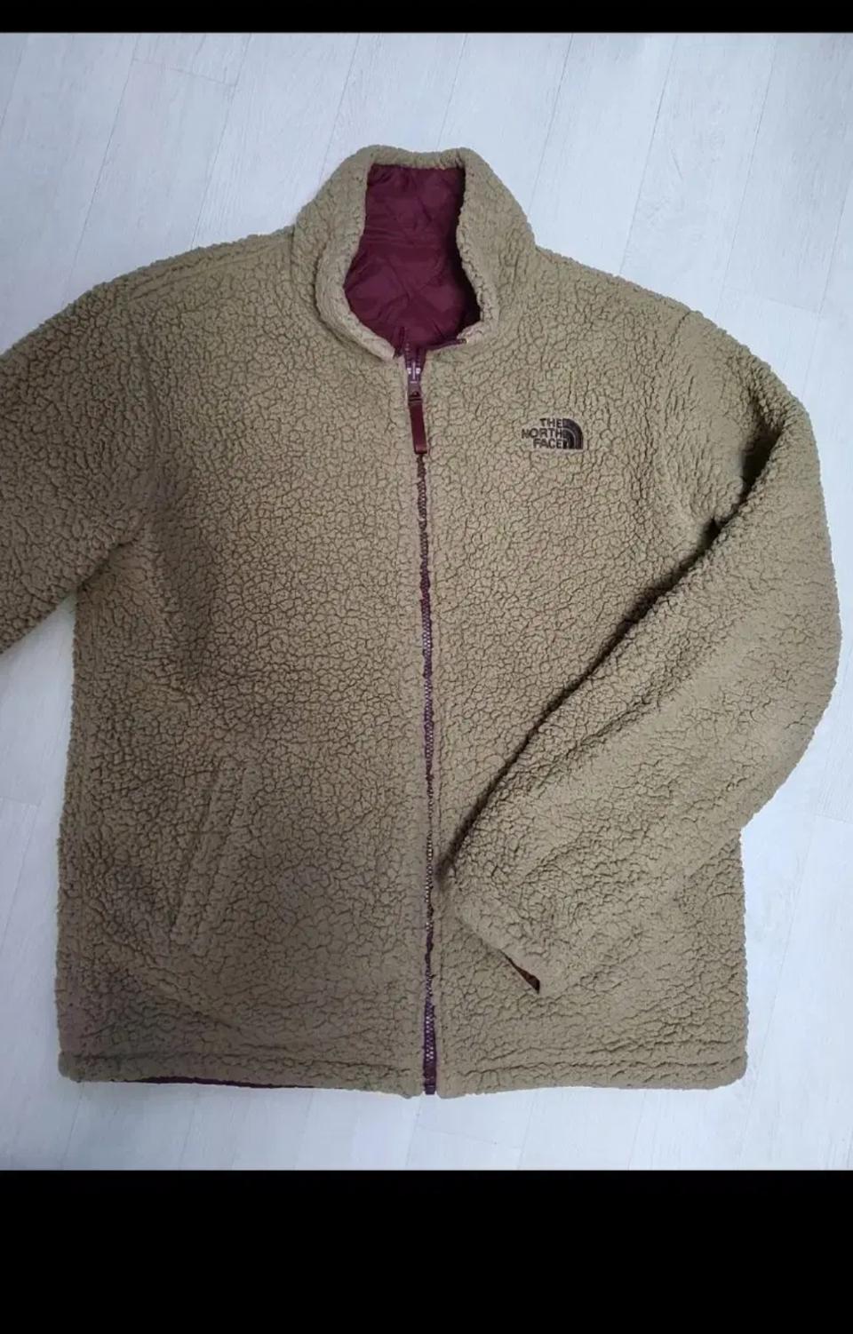 노스페이스 양면후리스엔경량퀼팅 자켓 L