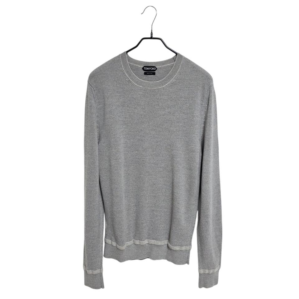 톰포드 울 캐시미어 와플니트