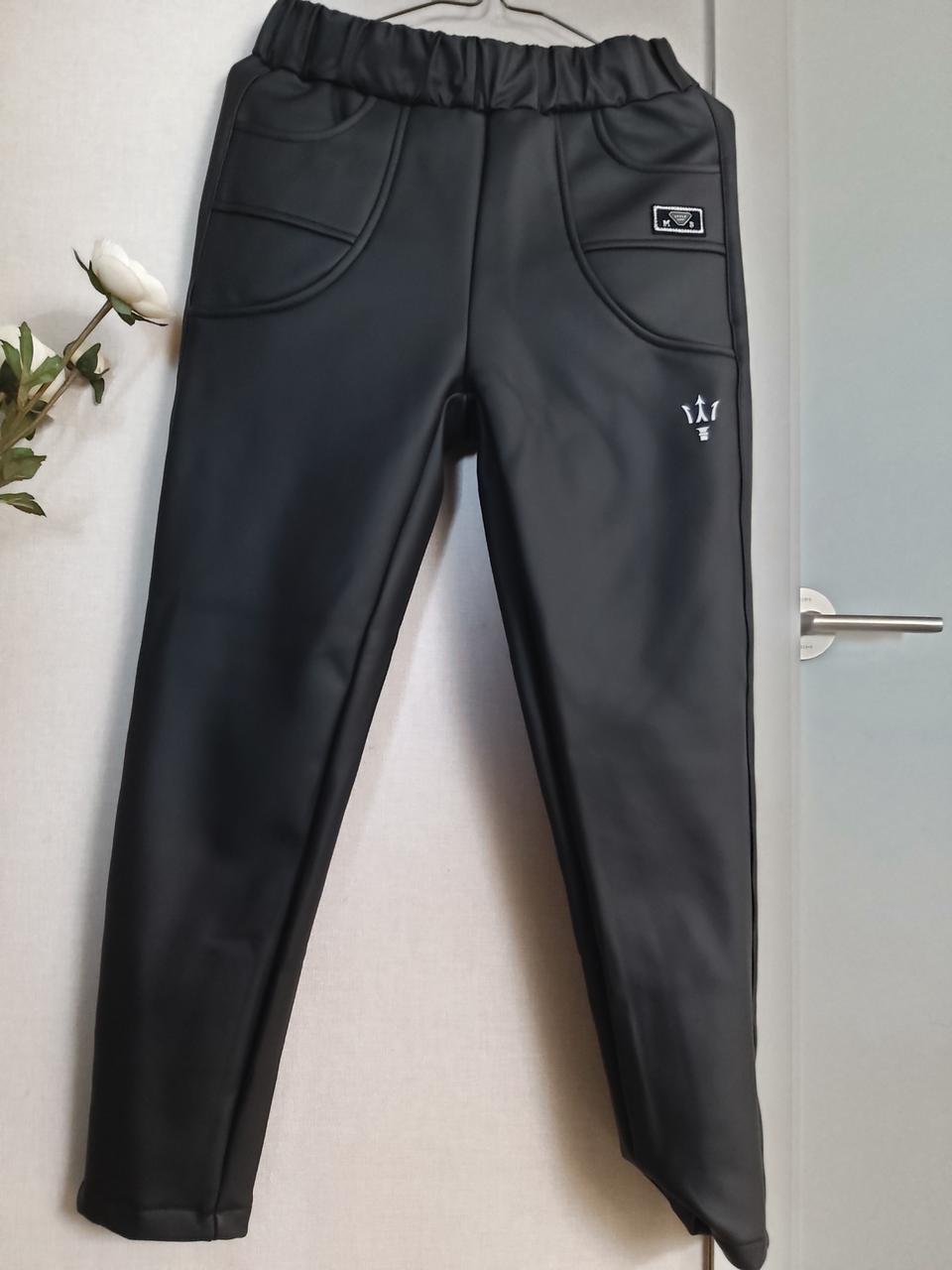 여성 MASERATI 마세라티 (새옷) 가죽 기모 방한팬츠