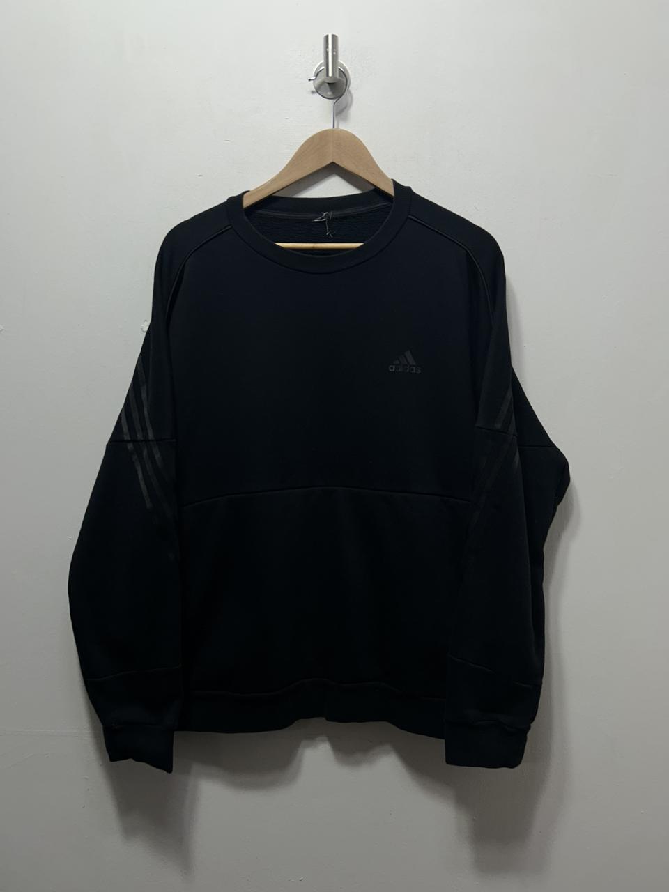 아디다스 라운드 블랙 2XL 빅사이즈 맨투맨