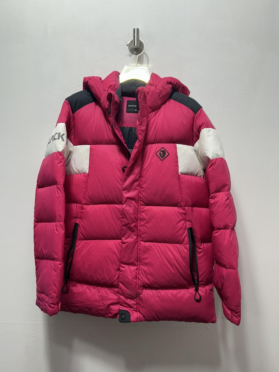 165 블랙야크 키즈 후드 다운 패딩