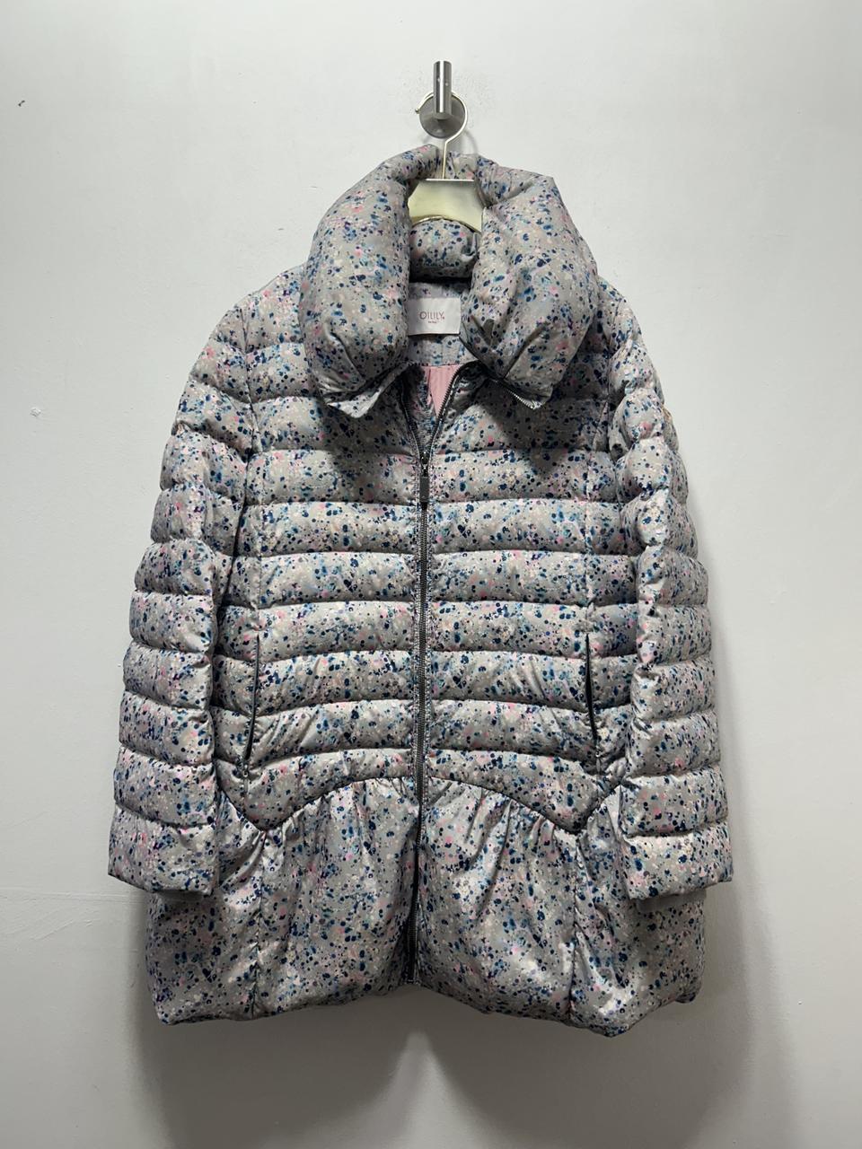 오릴리 여성 패턴 경량 다운패딩 L