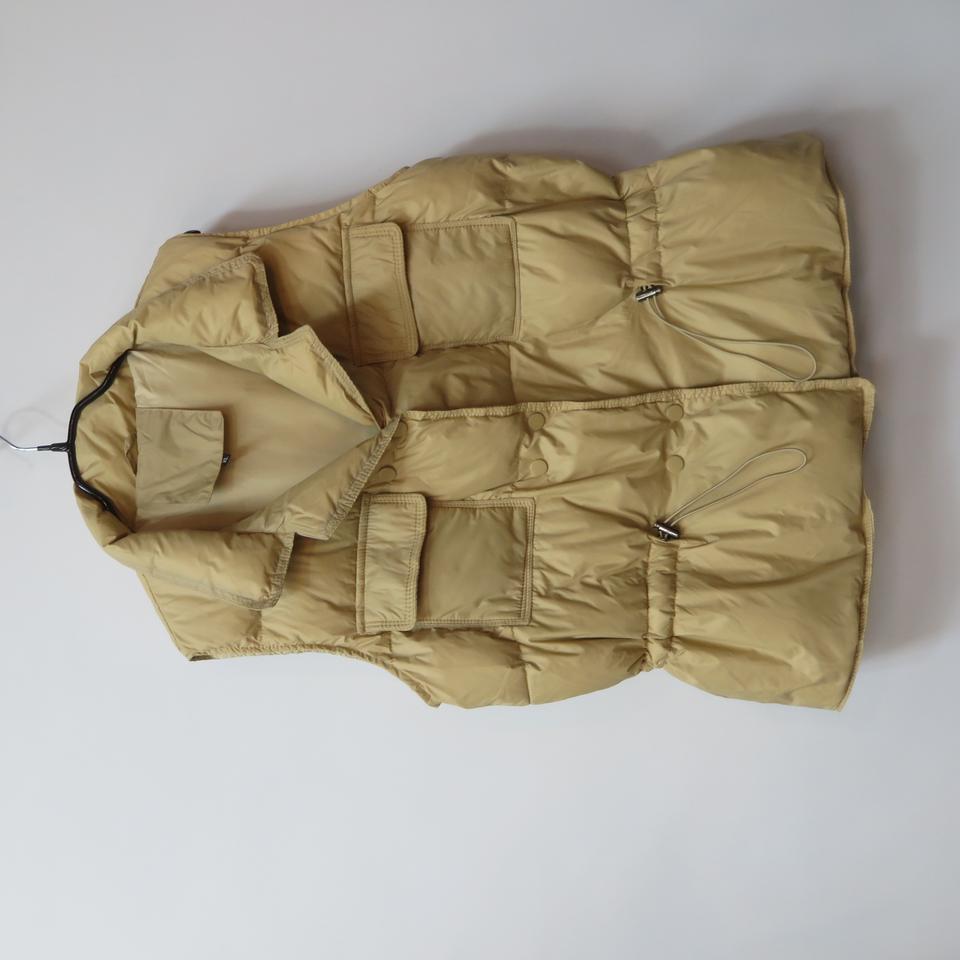 초경량 허리 스트링 덕다운 패딩 베스트