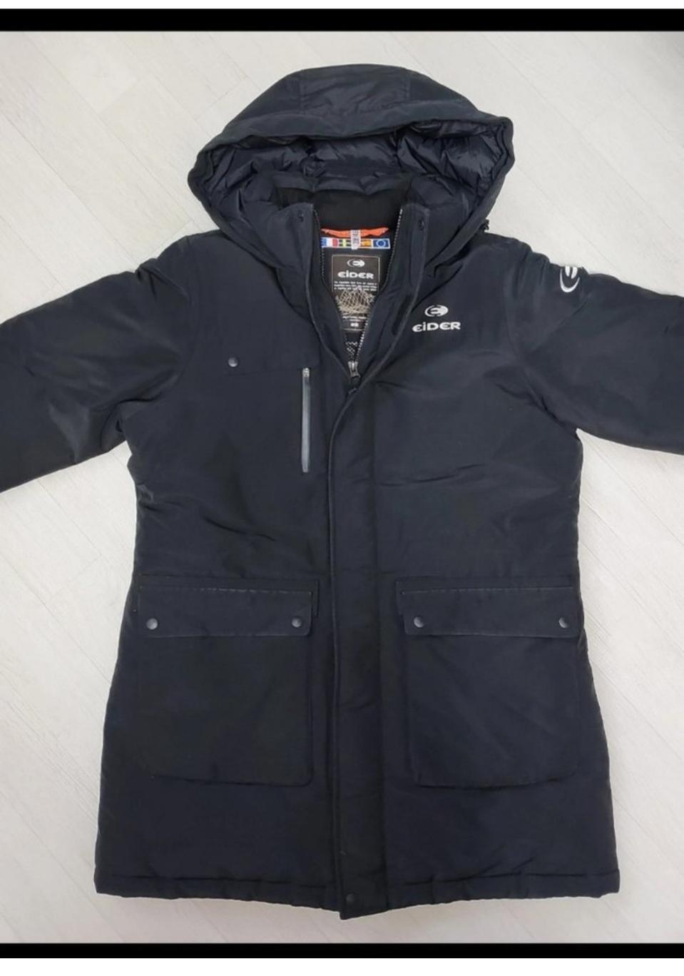 아이더.카라스덕다운.겨울패딩.남100L