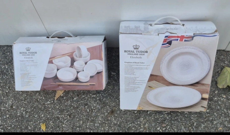 로얄튜더 엘리자베스 도자기 식기밧그릇세트 12P, 1개, 단품, 단품