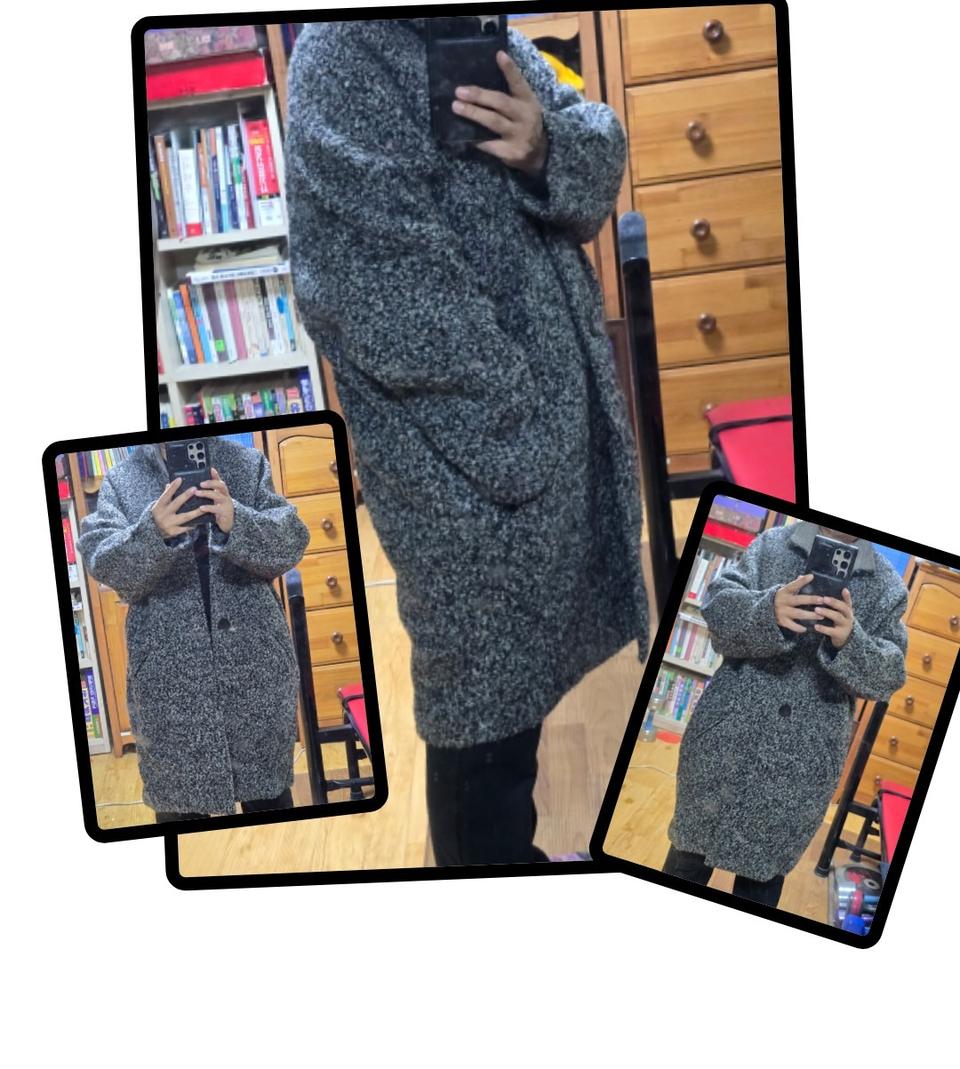 정품 이자벨마랑 오버핏 트위드 코트 55~66