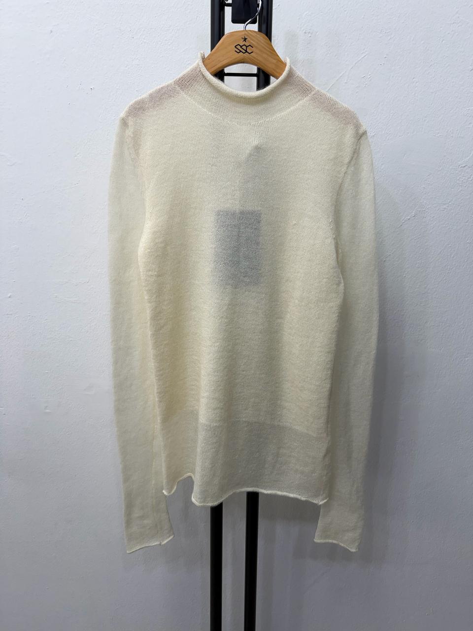 새제품) 질샌더 정품 여성 모헤어 시스루 니트 34