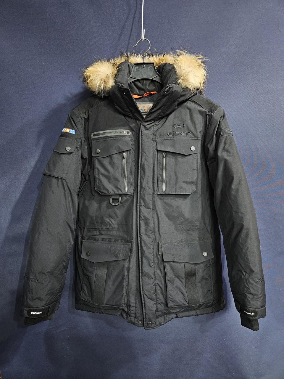 아이더 700필 디펜더 블랙 남성 95 덕다운 패딩