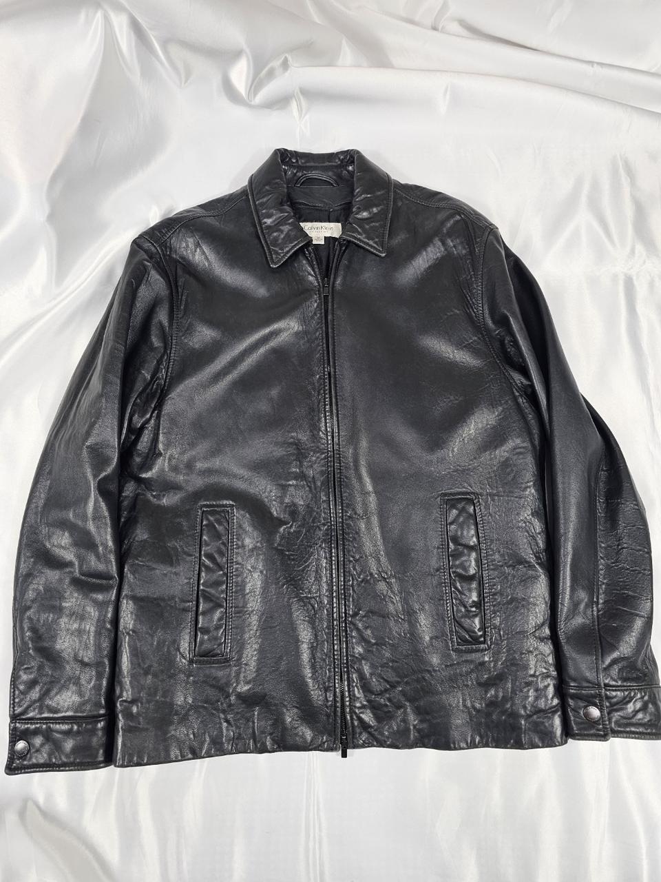 켈빈클라인가죽자켓
