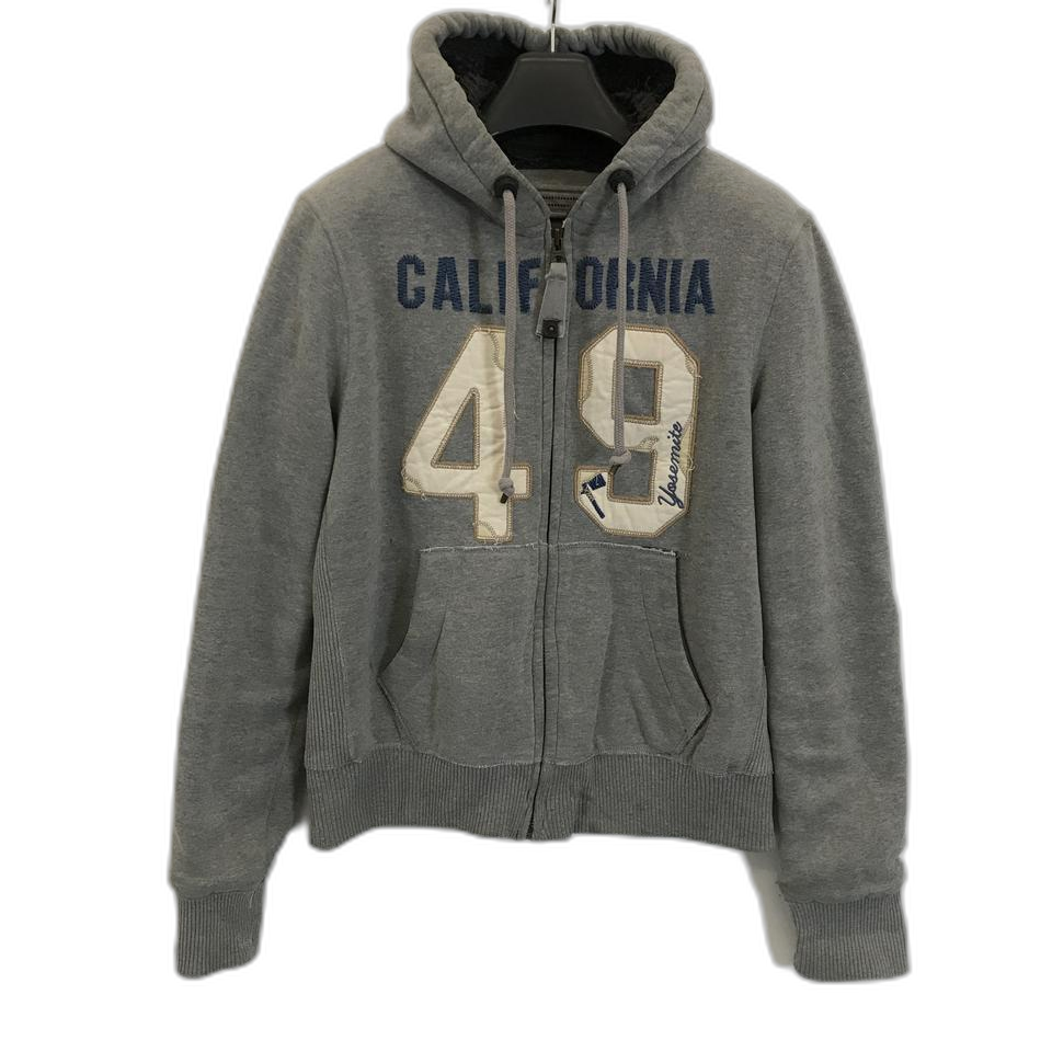 후아유 Y2K 울프죠 후드집업 [M]