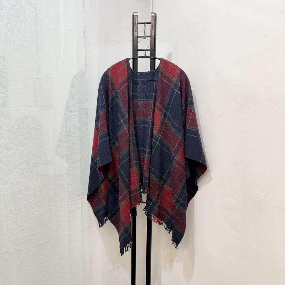 일본빈티지 체크숄 목도리 체크목도리 2731