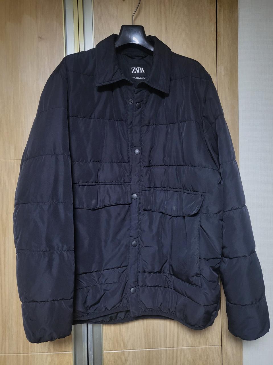 (100) ZARA 자라 블랙 패딩 경량 자켓