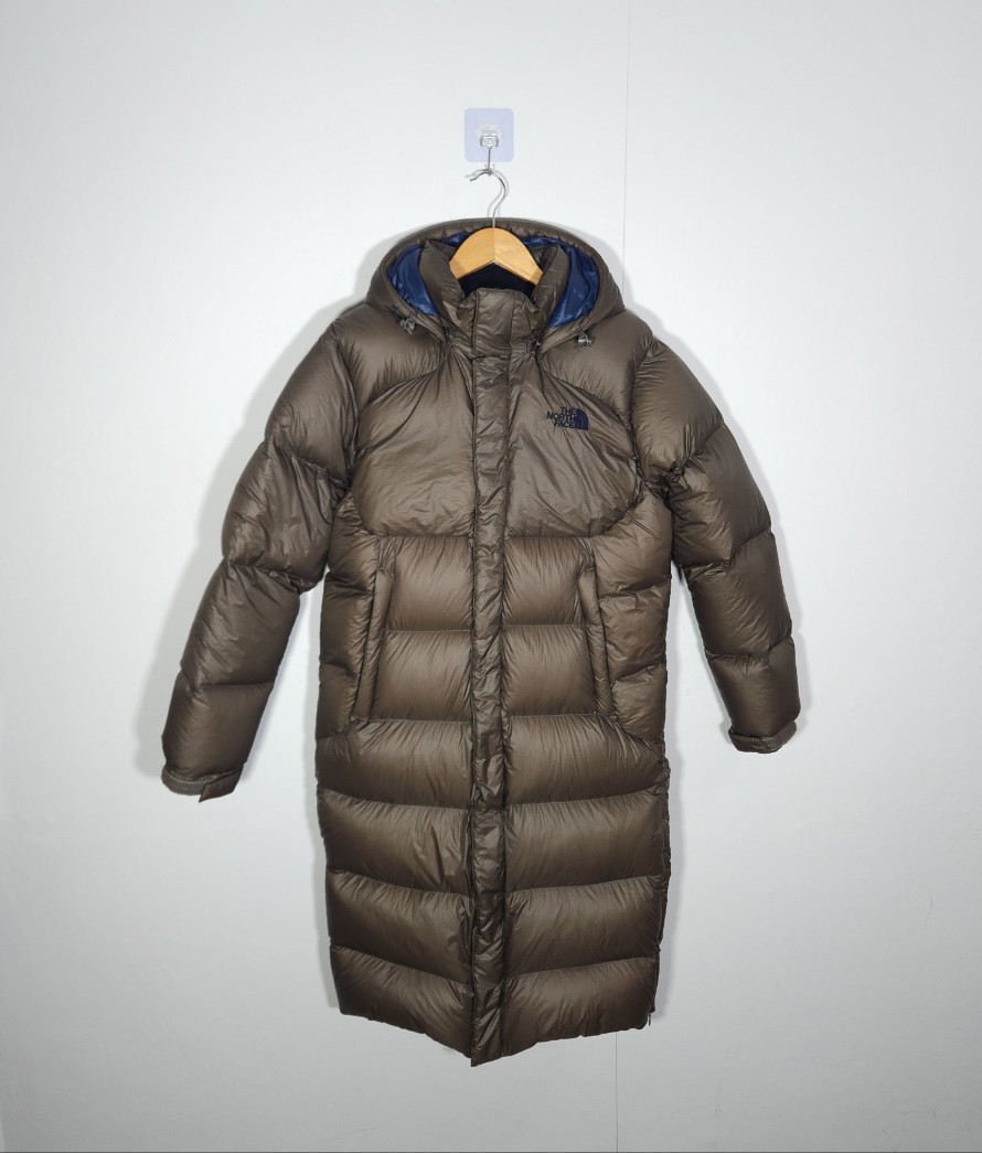 [노스페이스] 90 55 여 덕다운롱패딩