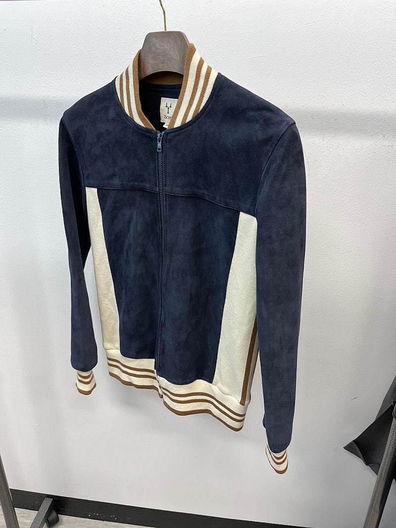 여) 사이 컬렉션 레더 스웨이드 자켓