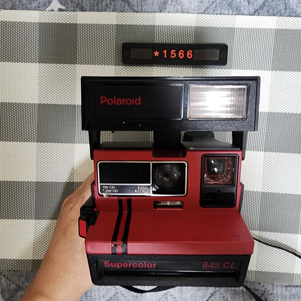 폴라로이드 슈퍼컬러 645 CL 즉석카메라