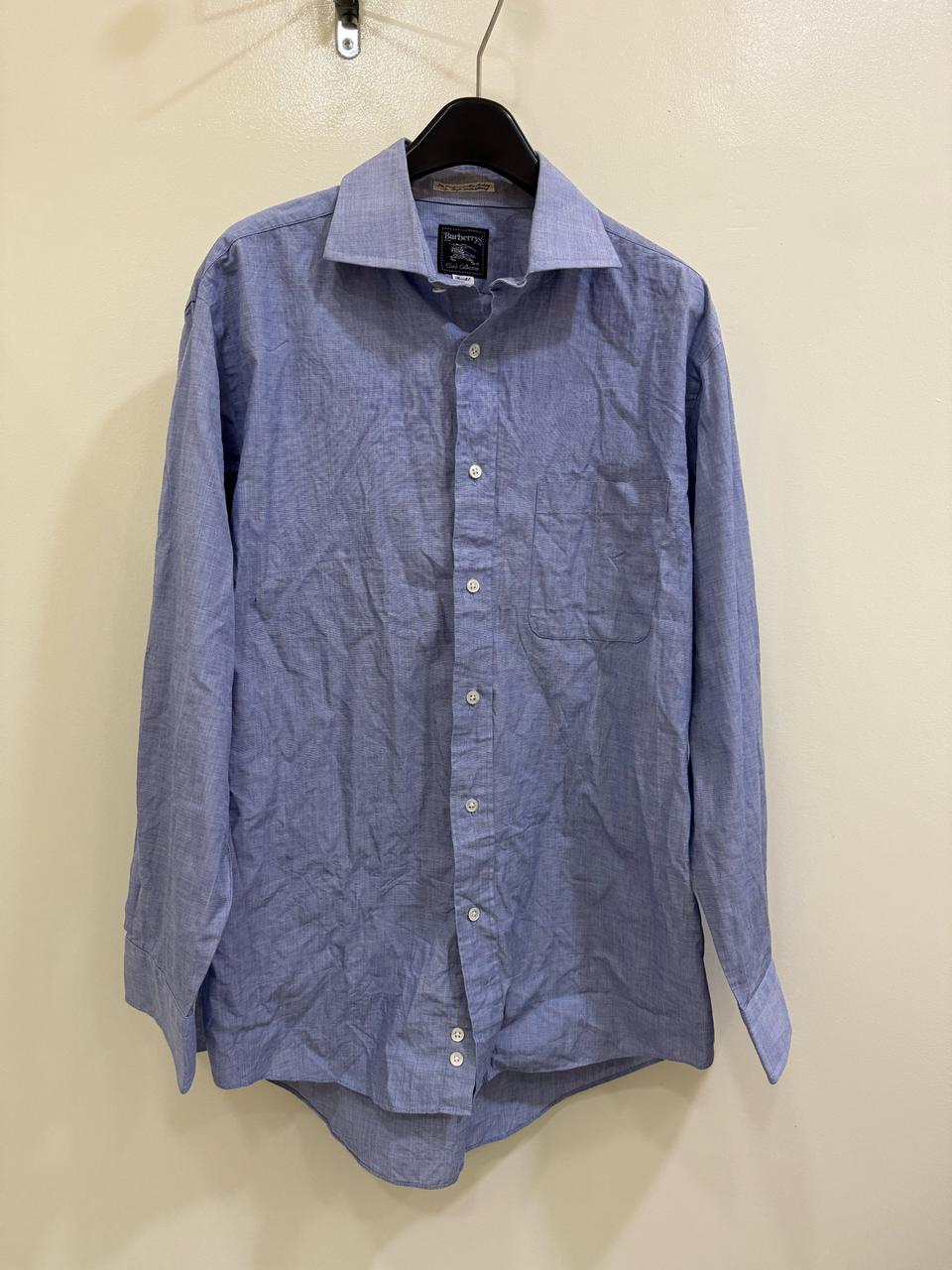 버버리 스카이블루 셔츠 정품