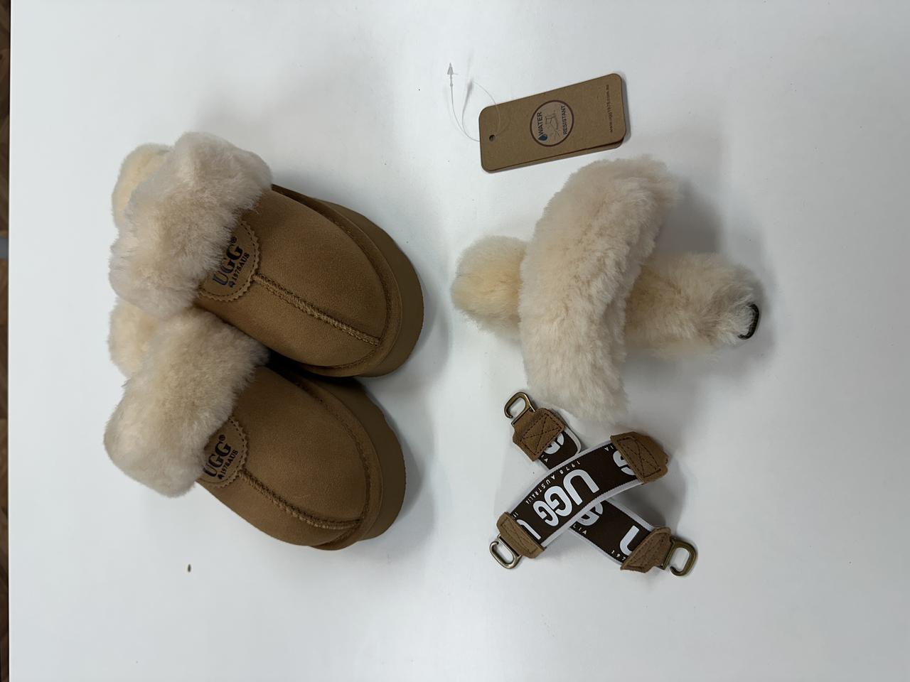 호주UGG털슬리퍼 225-230mm팜 새것